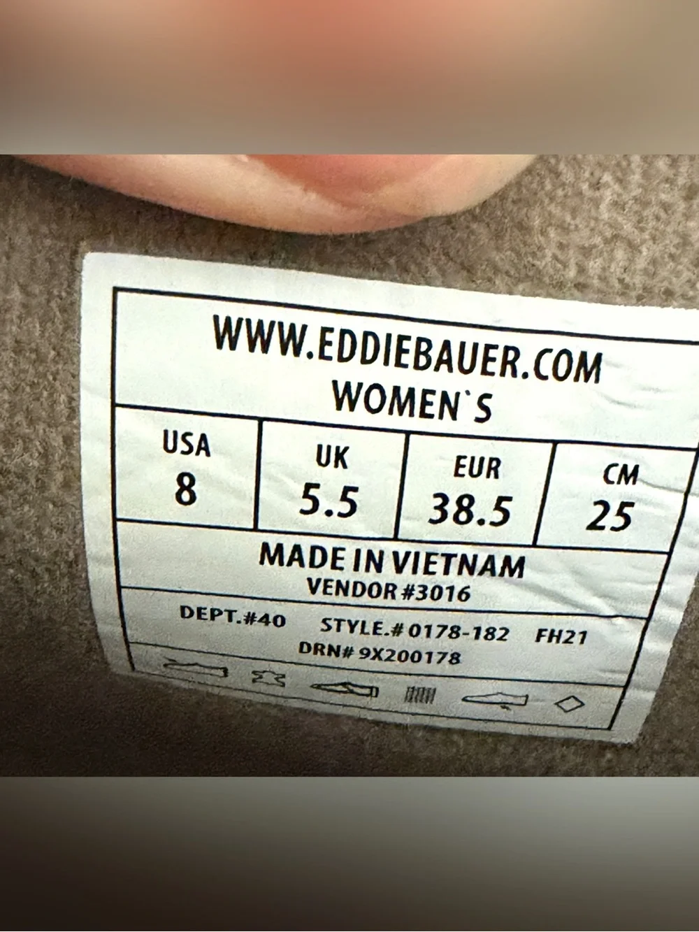 The Great + Eddie Bauer The Hunt Pac Mid Boots in a Striped Pattern - 8